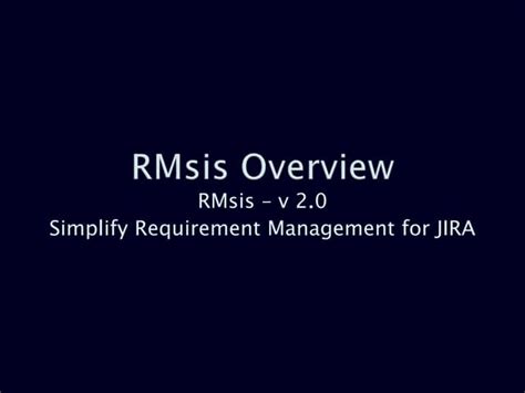 rmsirs|RMsis .
